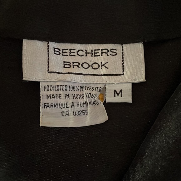 Black shear blouse size medium - Picture 2 of 4